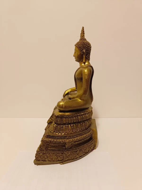 bb100008 gylden siddende buddha bb100008 gylden siddende buddha