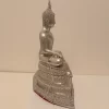 bb100013 sølvfarvet siddende buddha bb100013 sølvfarvet siddende buddha