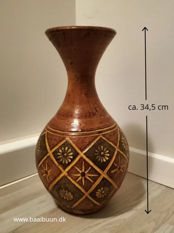 bb100089 Keramikvase med høj hals Style 02