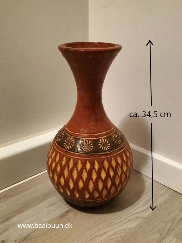 bb100090 Keramikvase med høj hals Style 03