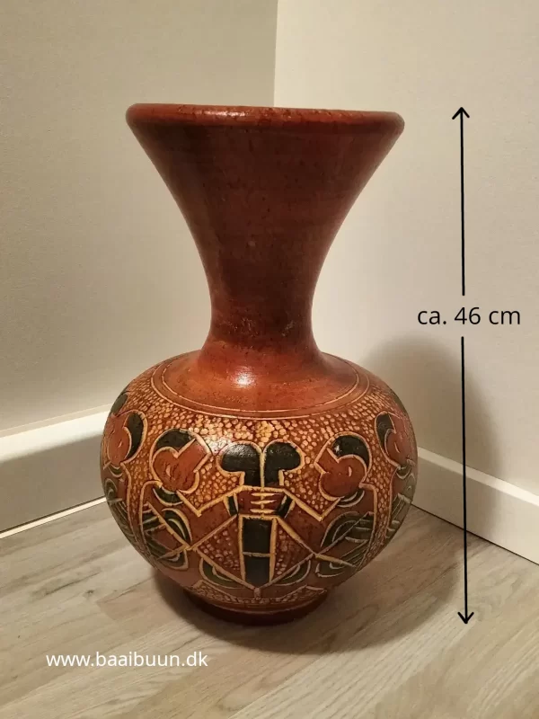 bb100091 Keramikvase med høj hals bb100091 Keramikvase med høj hals