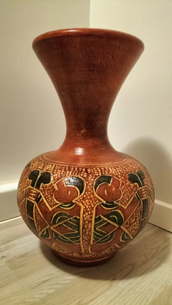 bb100091 Keramikvase med høj hals bb100091 Keramikvase med høj hals