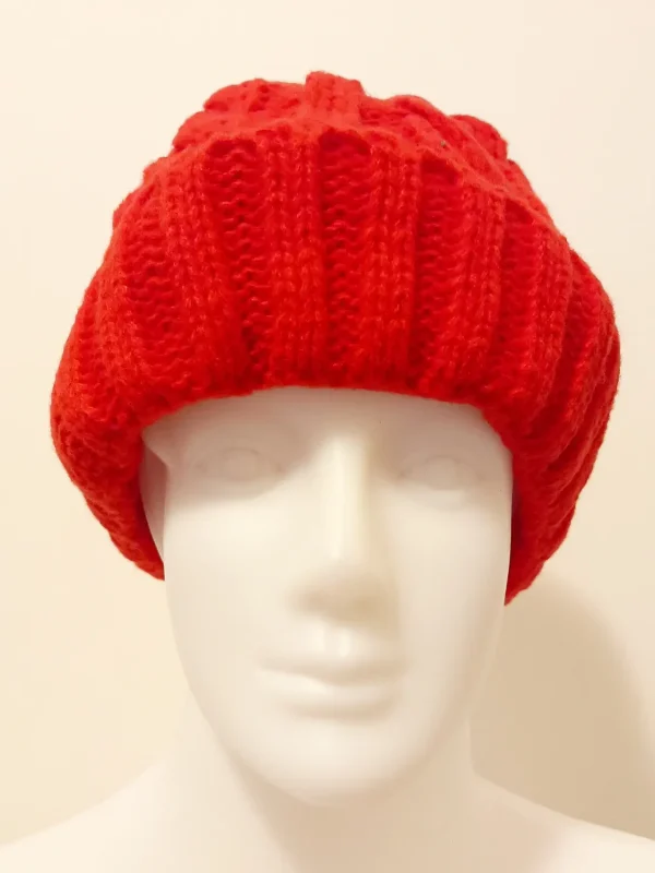 bb100316 Sød strikket beanie
