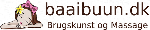 weblogo baaibuun.dk brugskunst og massage