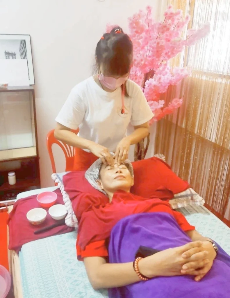 Ansigtsmassage
